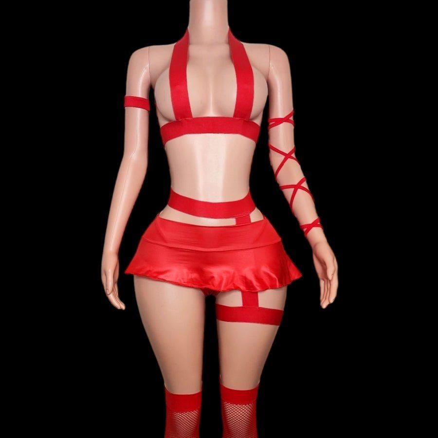 Down For What Eva| Exotic Rave Dancewear